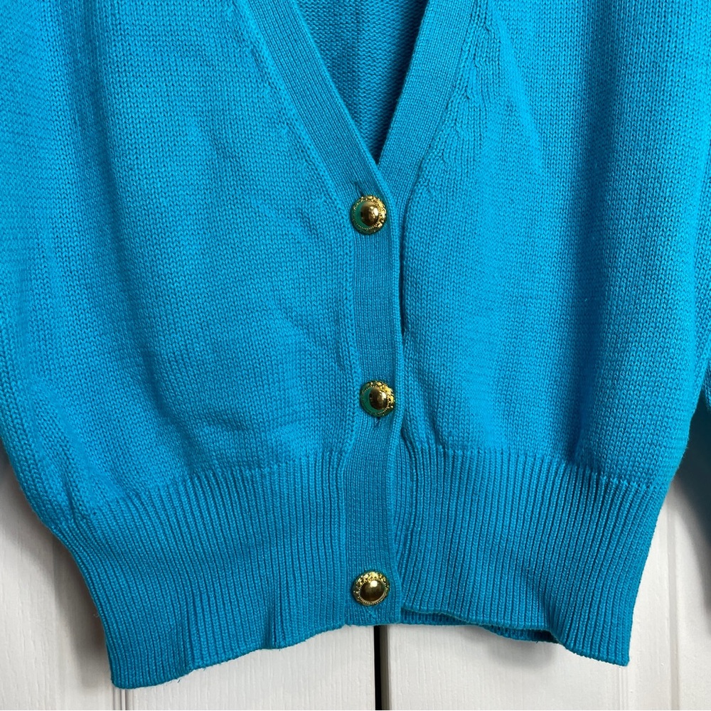 Retro Cotton Cardigan - Picture 4 of 14